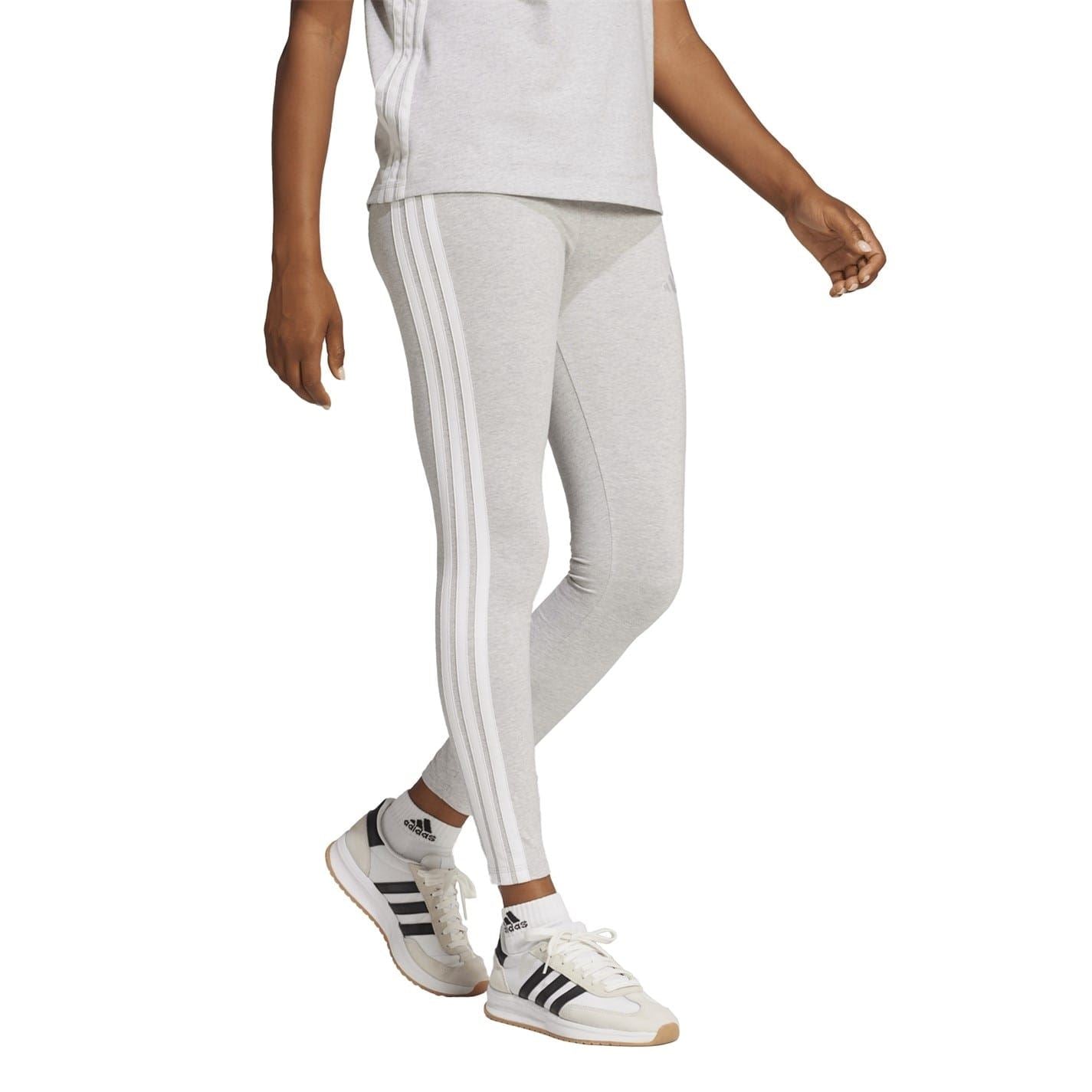 adidas Womens Essentials 3 Stripe Leggings
