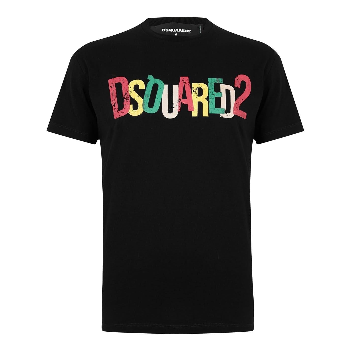 DSquared2 Multi Print T-Shirt
