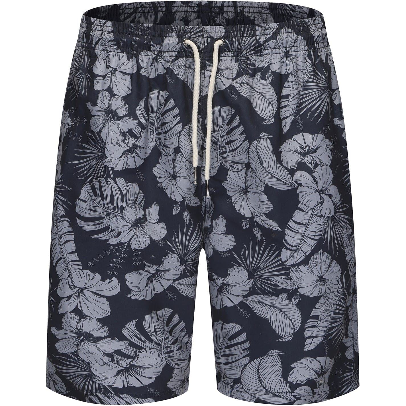 Hot Tuna Regular Fit Graphic Print Swim Shorts