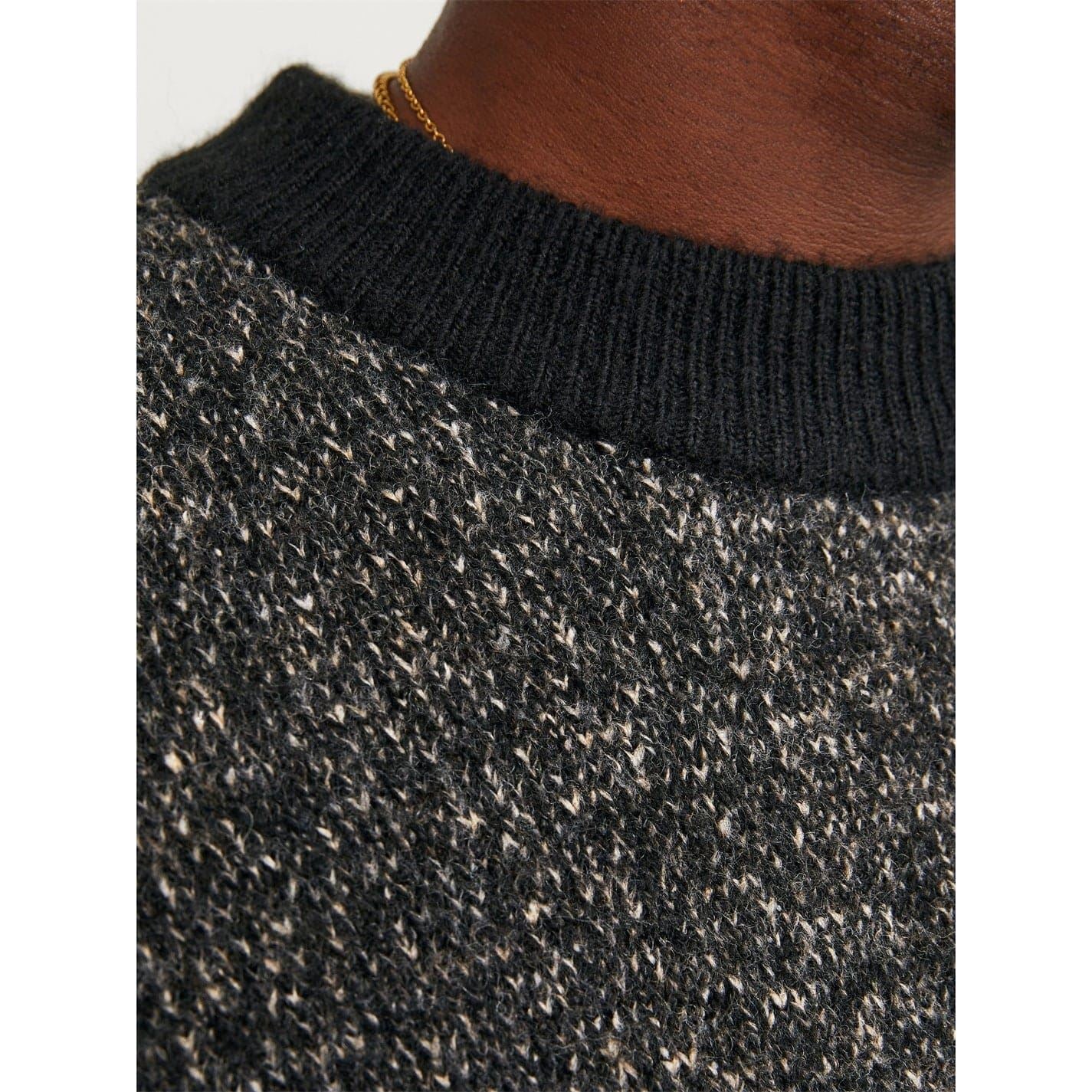 Jack and Jones Mens Space Crew Neck Knitted Jumper