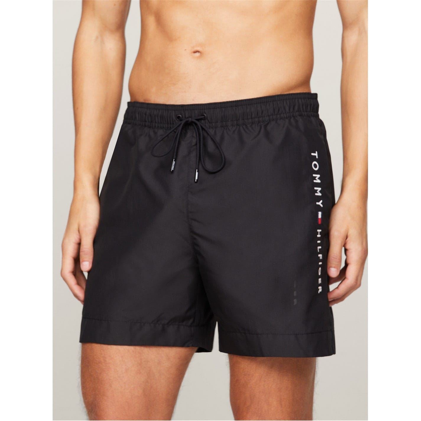 Tommy Hilfiger Regular Fit Swim Short with Drawstring