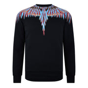 Marcelo Burlon Regular Fit Long Sleeve Crew Neck Sweater