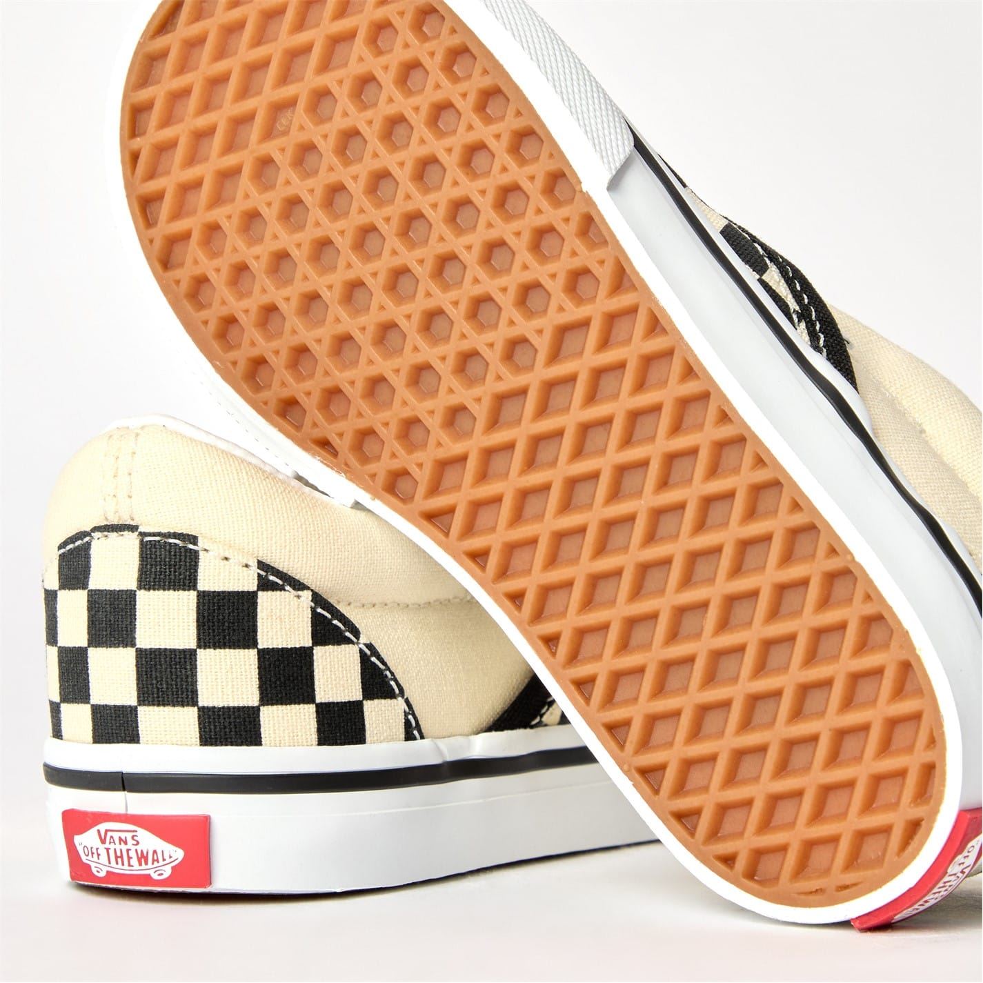 Vans K Classic Checkerboard Canvas Low Top Slip-Ins