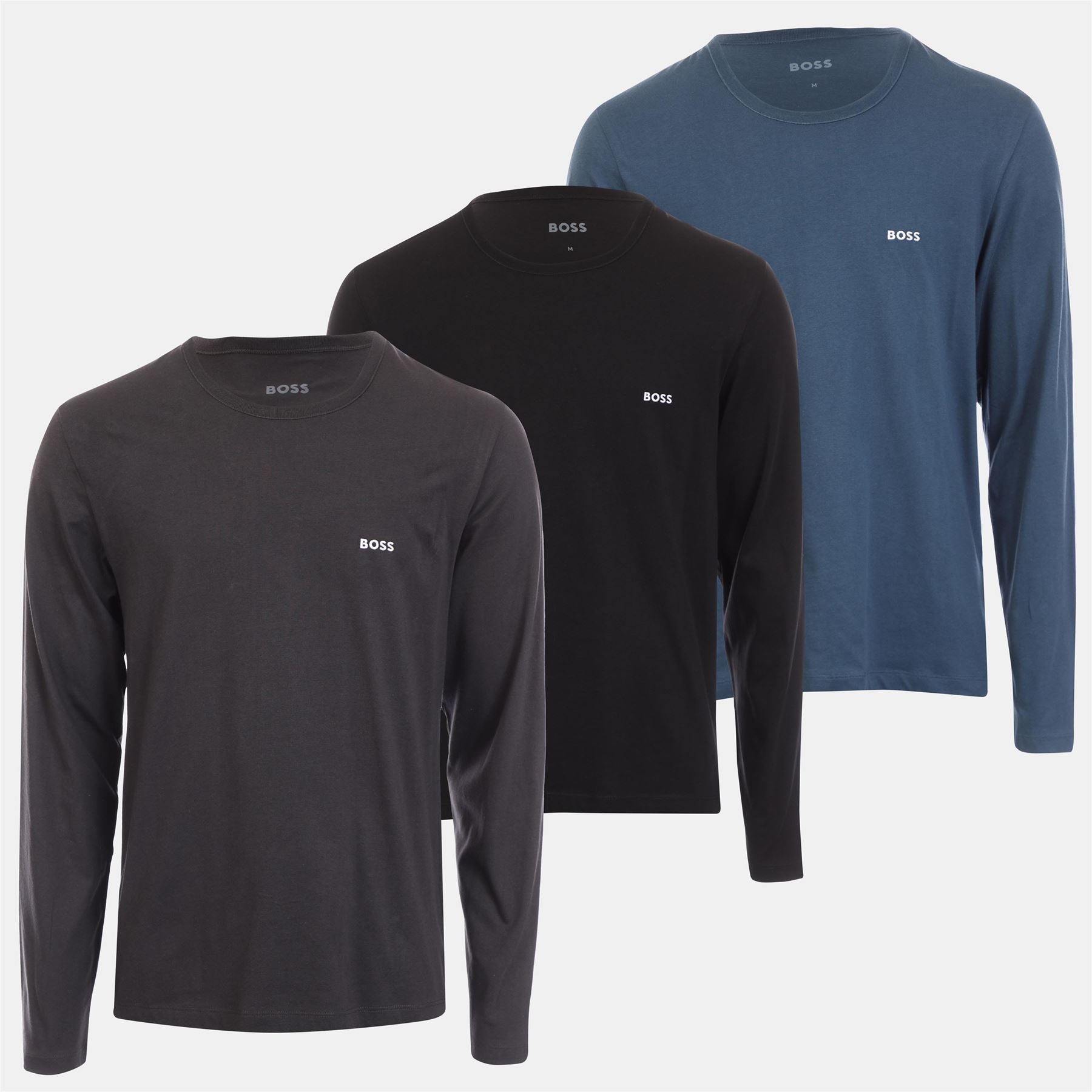 Boss Classic 3 Pack Logo Underwear T-Shirts