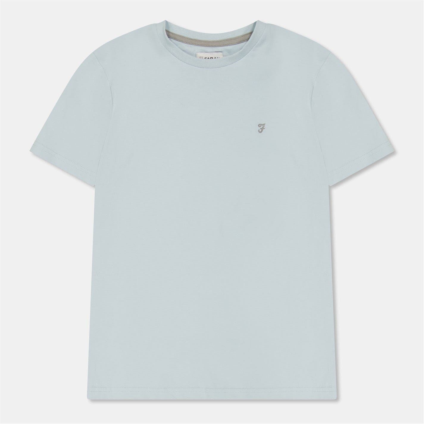 Farah Crew Neck Short Sleeve Regular Fit T-Shirt
