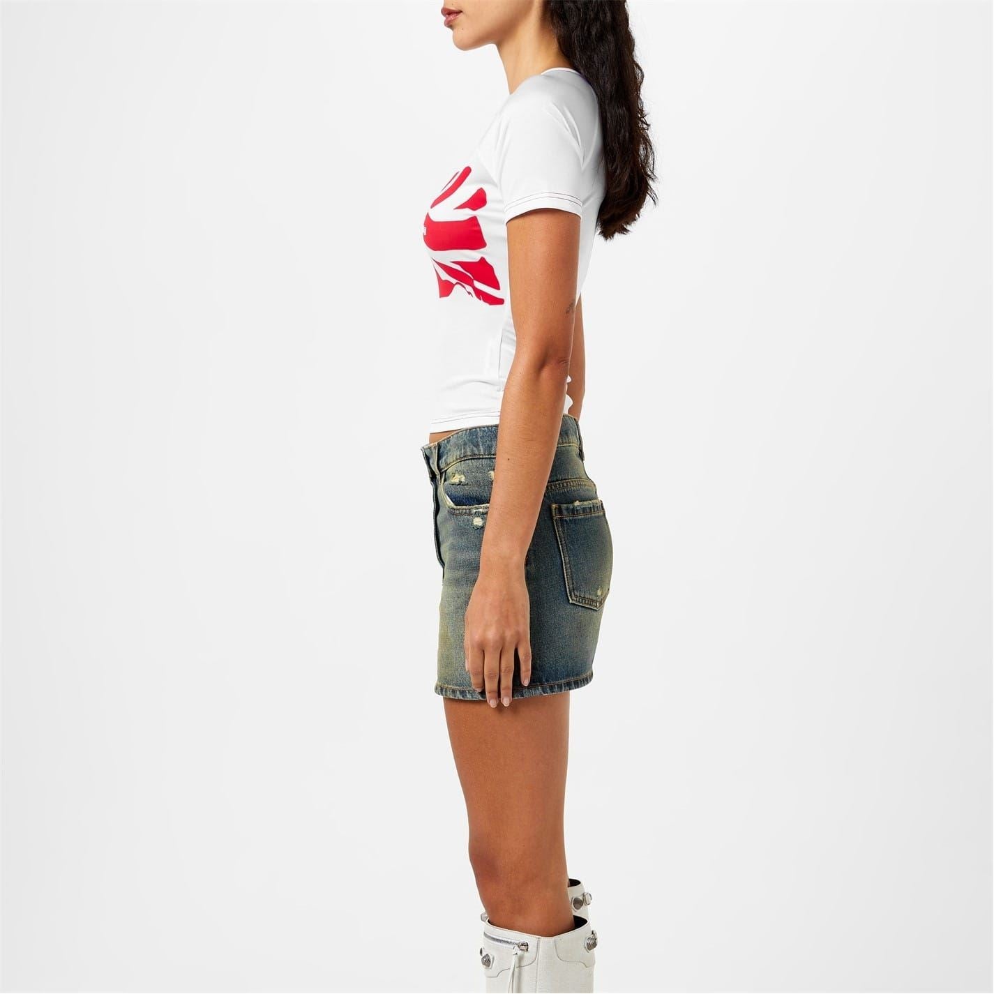 Sinead Gorey Union Jack Screen Printed T-Shirt