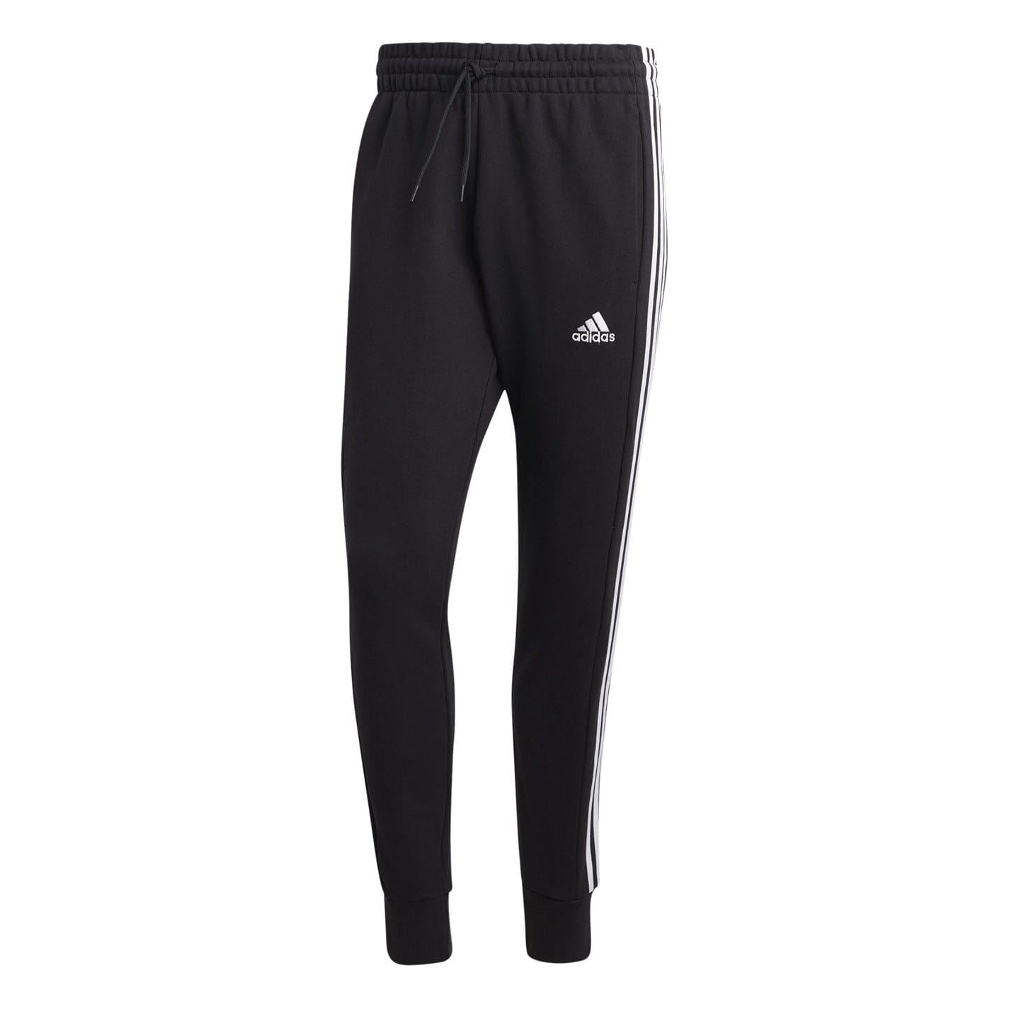 adidas Essentials French Terry Tapered Cuff 3  Stripes Joggers