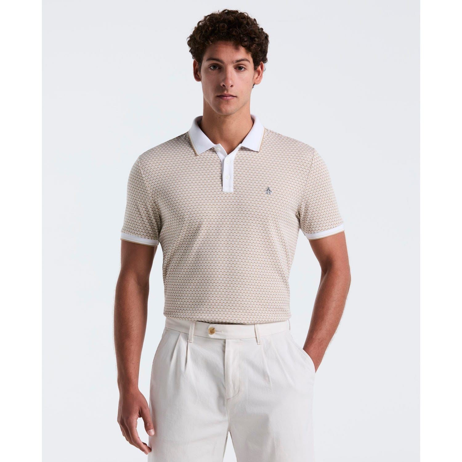 Original Penguin Mini Jacquard Polo Shirt