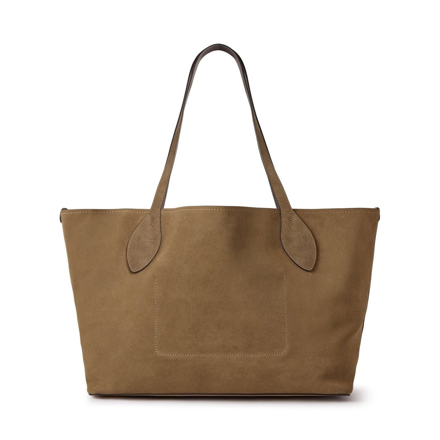 Mulberry Suede Tree Tote