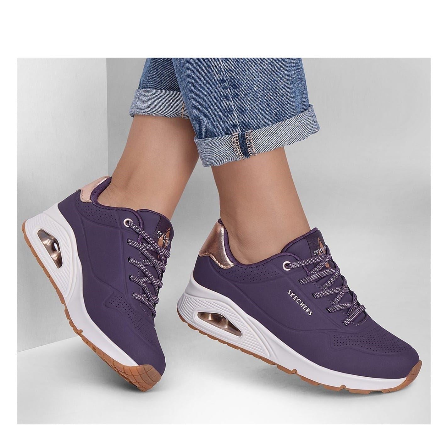 Skechers Womens Uno Stand On Air Trainers