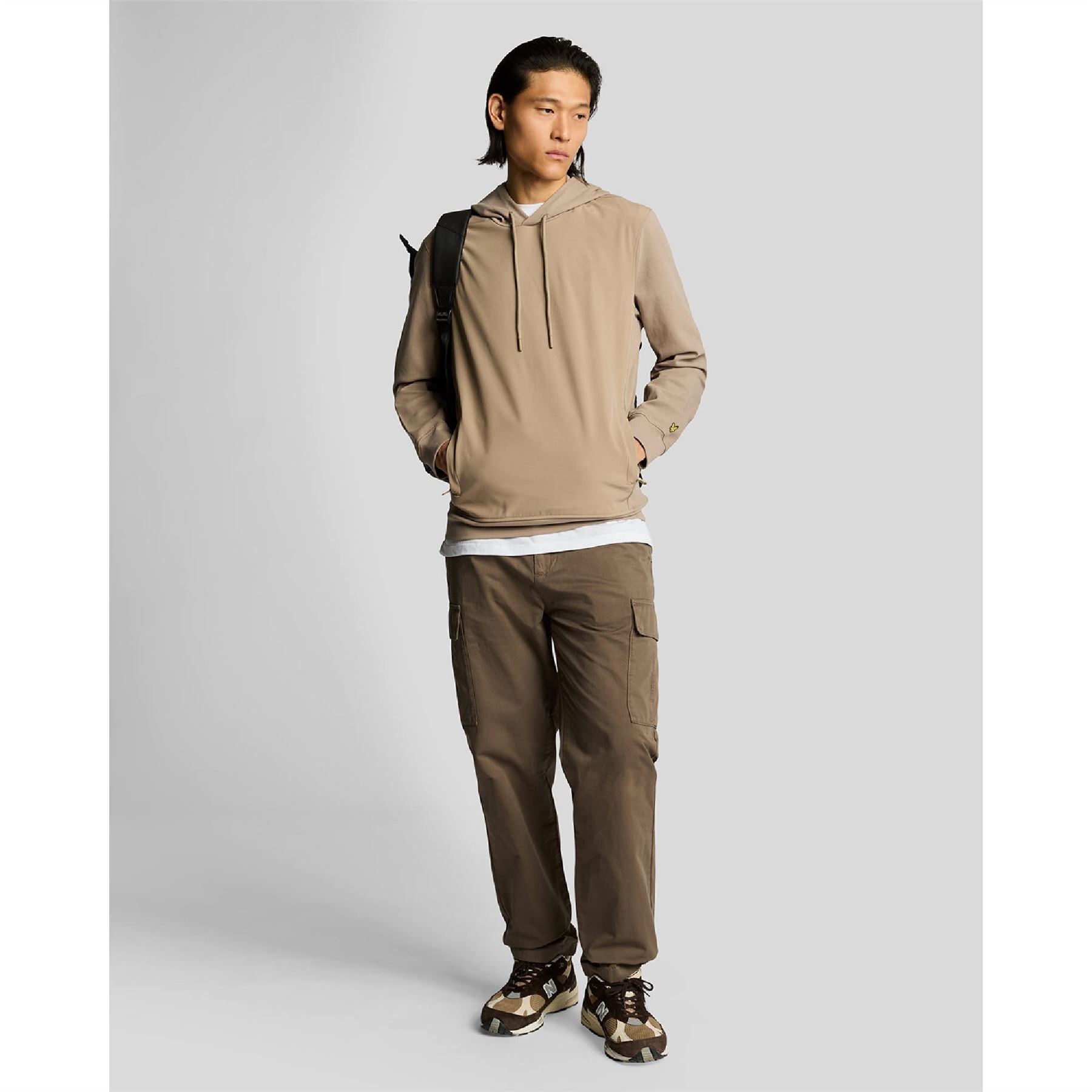 Lyle And Scott Softshell Hybrid Pullover Hoodie