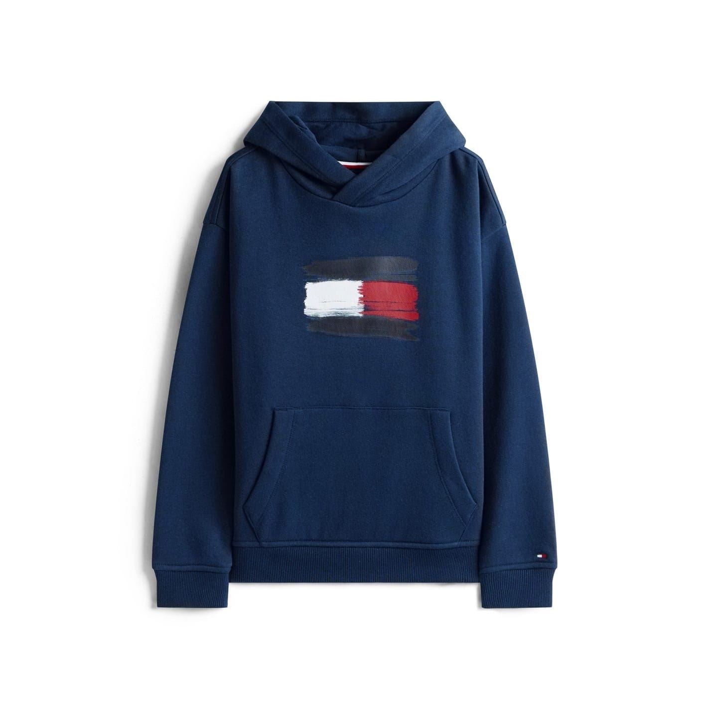 Tommy Hilfiger Flag Graphic Long Sleeve Sweatshirt