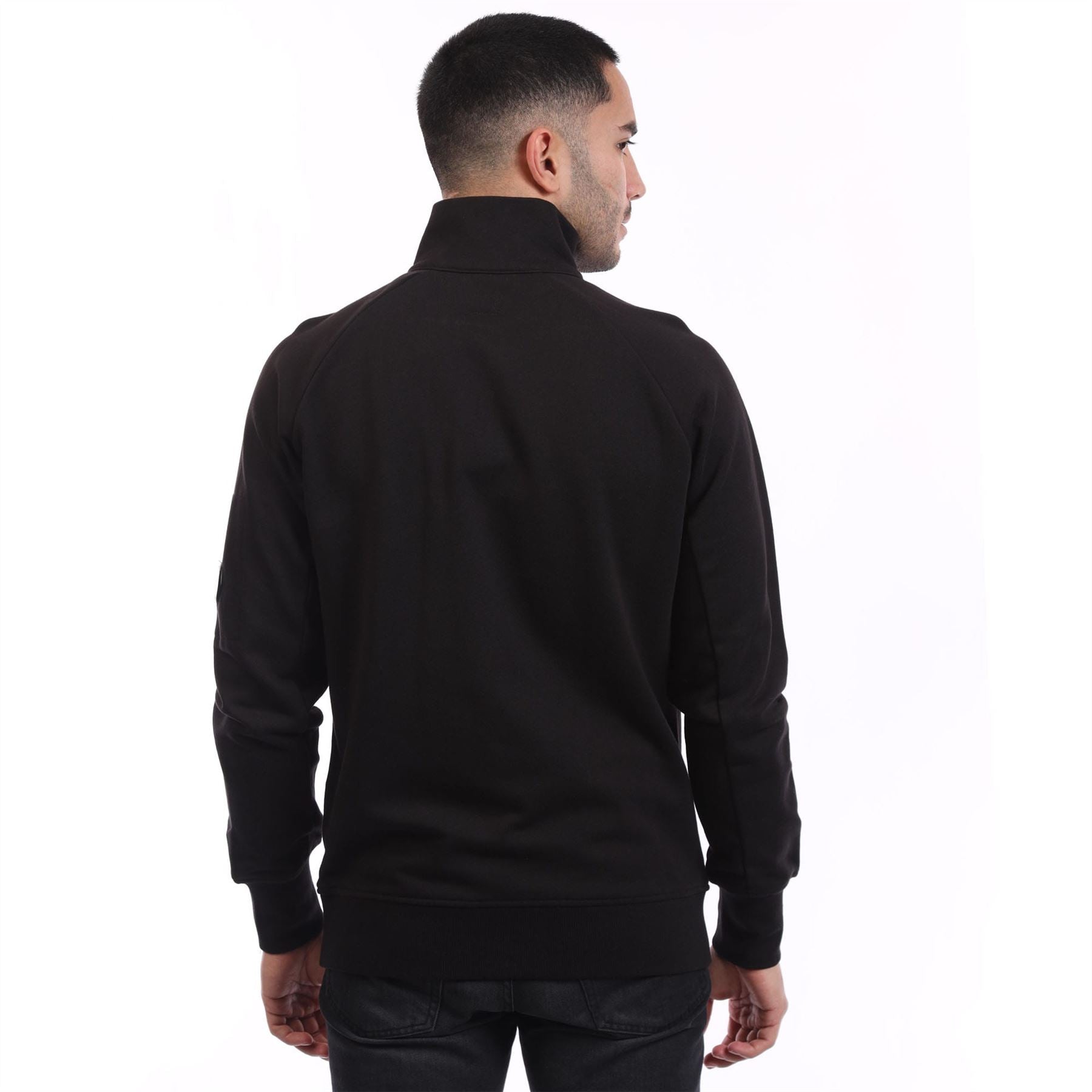 C.P. Company Diagonal Raised Fleece Half-Zip Sweatshirt