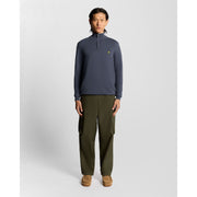 Lyle And Scott Cotton Merino Quarter Zip Jumper