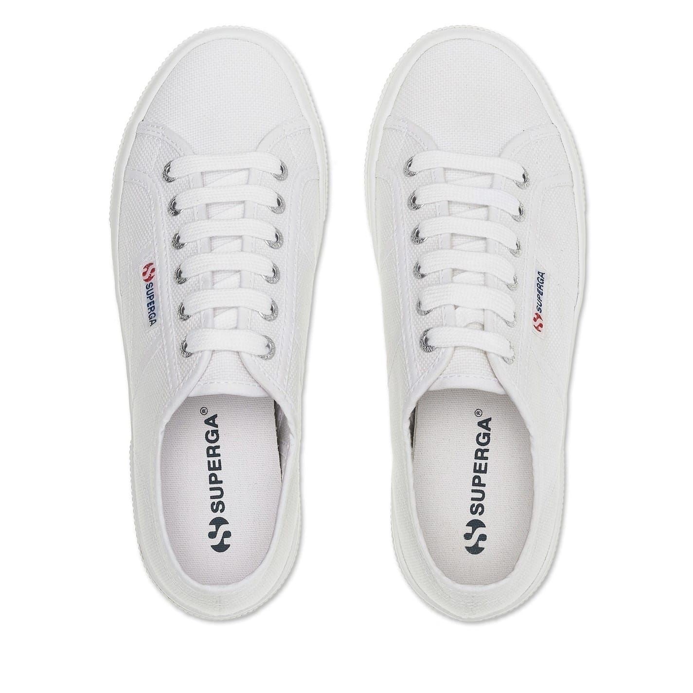 Superga 2740 Platform Canvas Low Top Sneakers