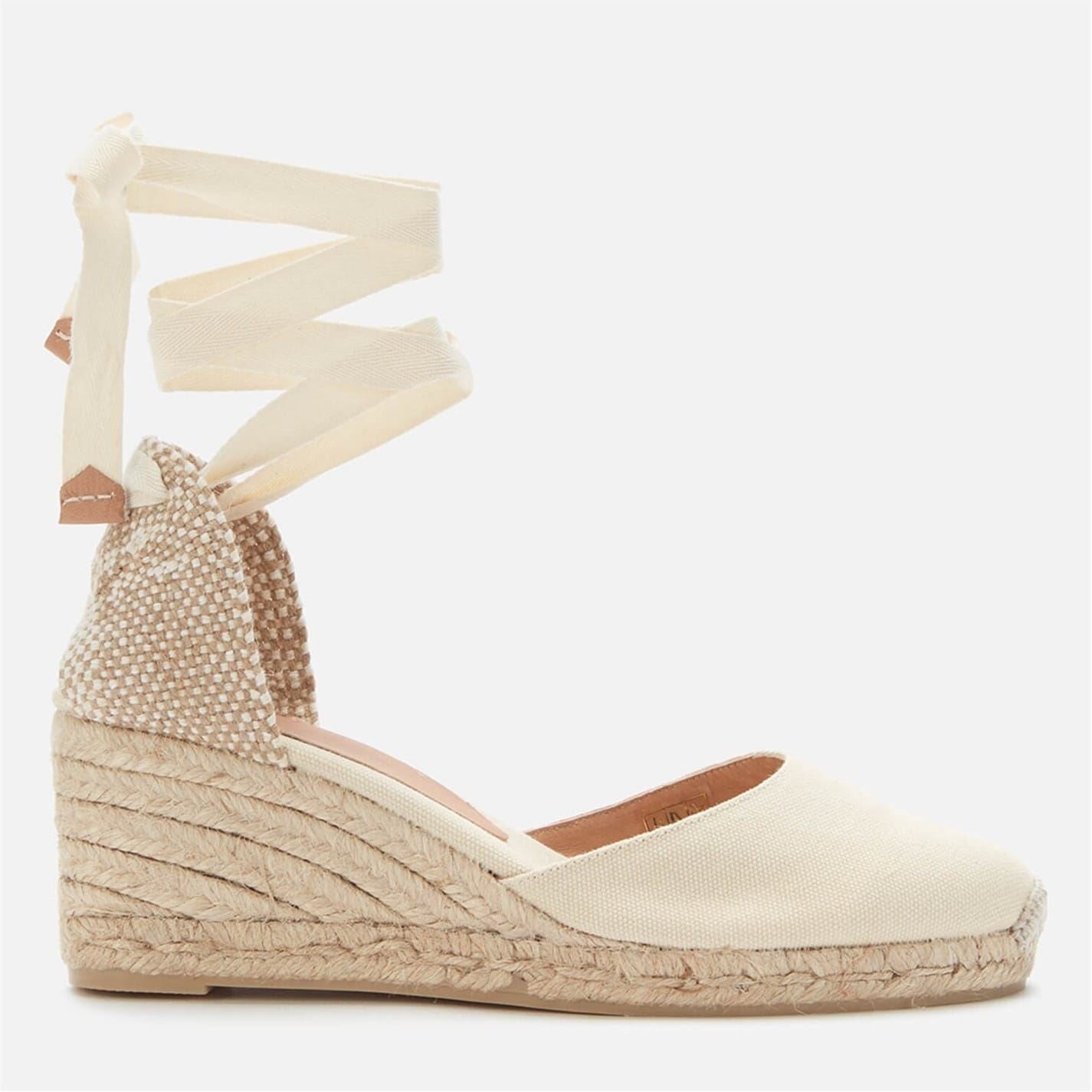 Castaner Carina Wedge High Heel Espadrille Sandals