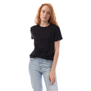 DKNY Embellished Logo Knot T-Shirt