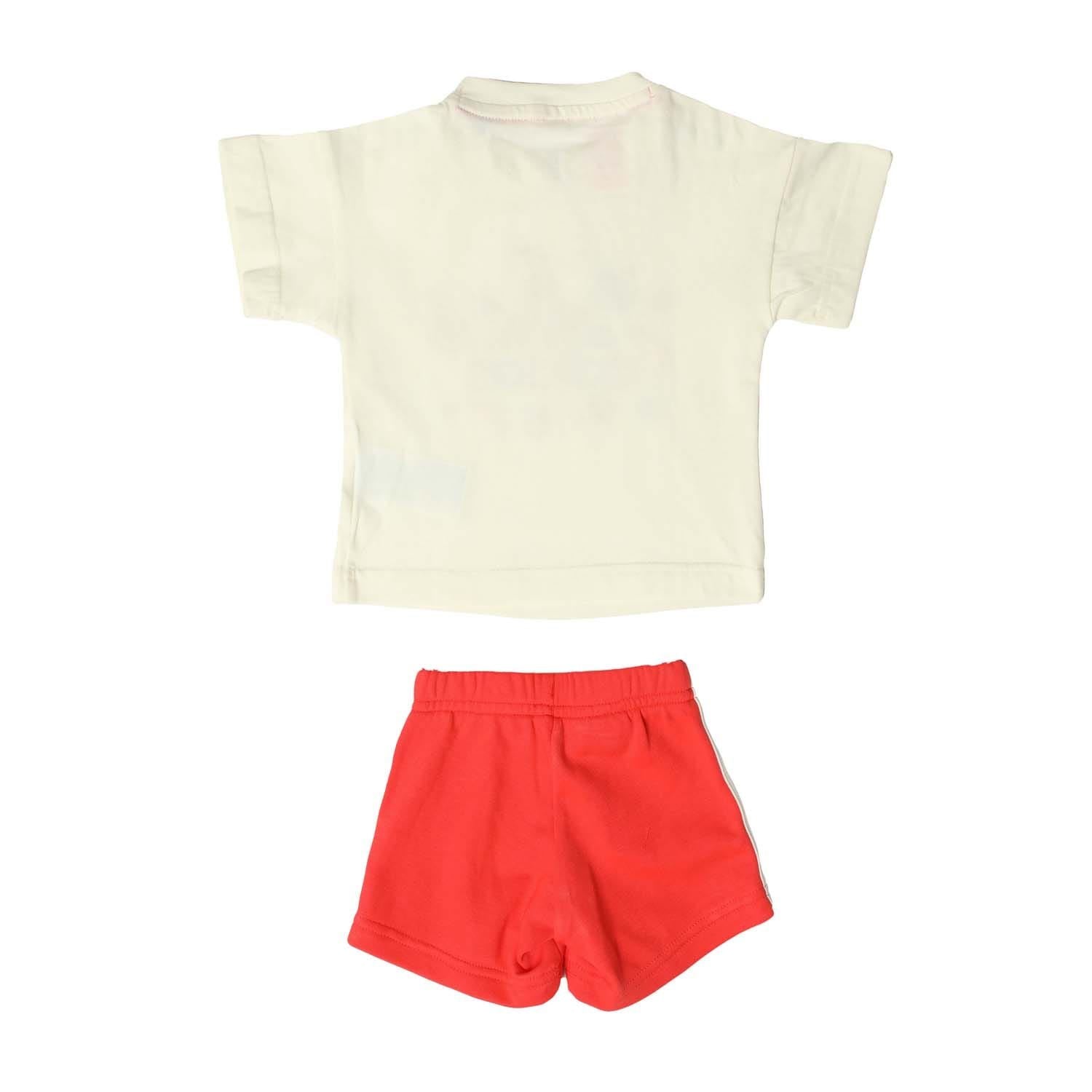 adidas Juniors Essentials Allover IFruit Print Tee Set