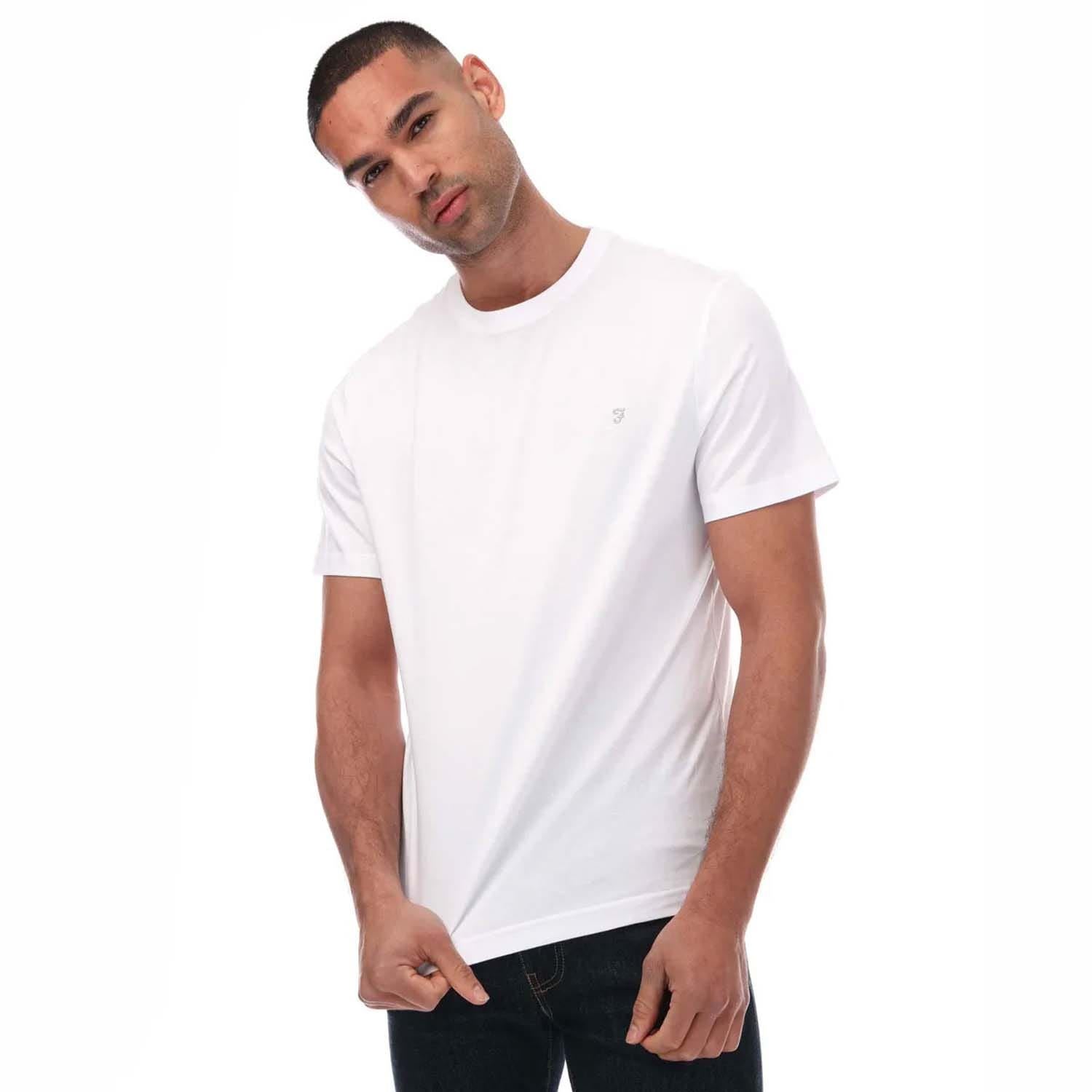 Farah Mens Eddie Crew T-Shirt