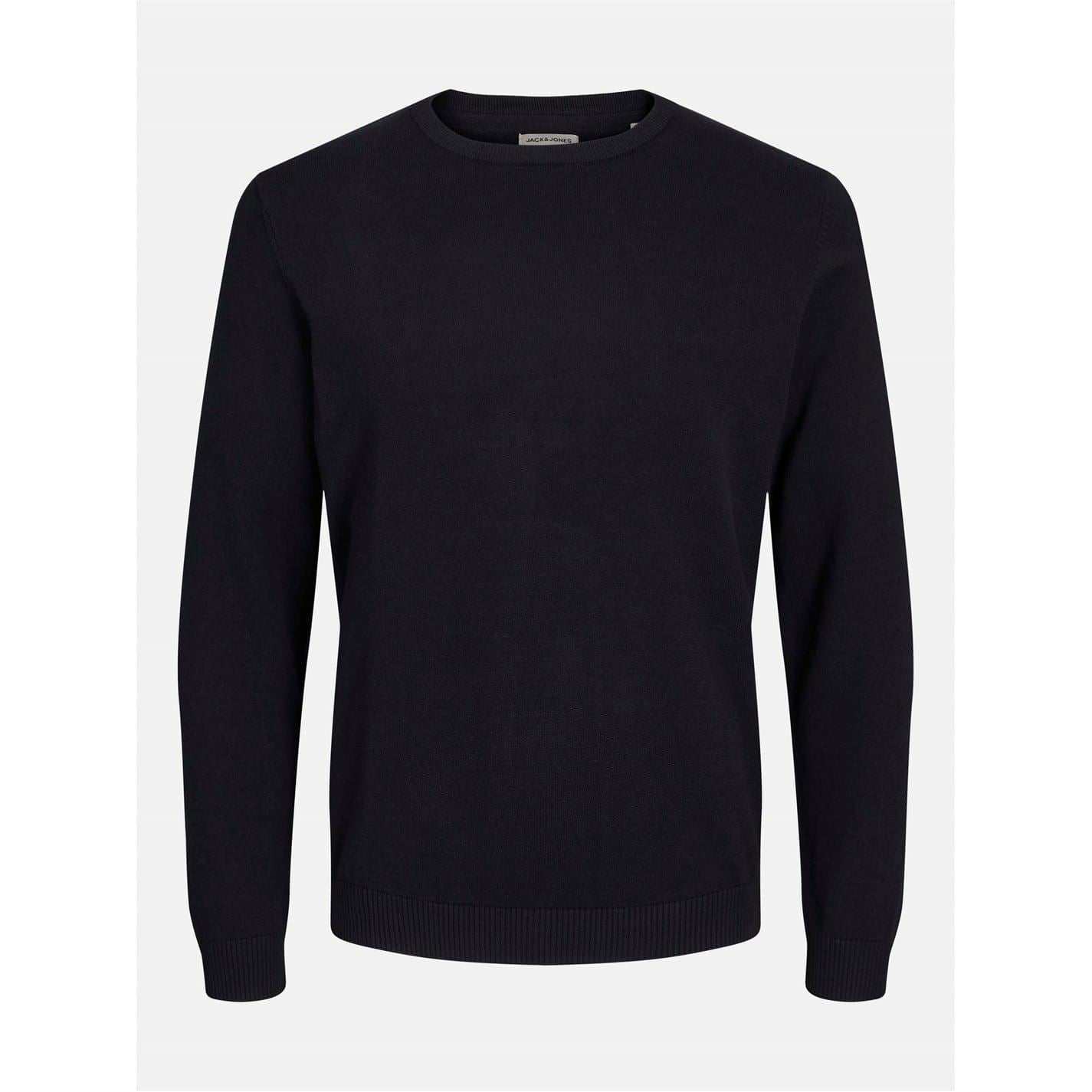 Jack and Jones Plus Crew Neck Long Sleeve Sweater