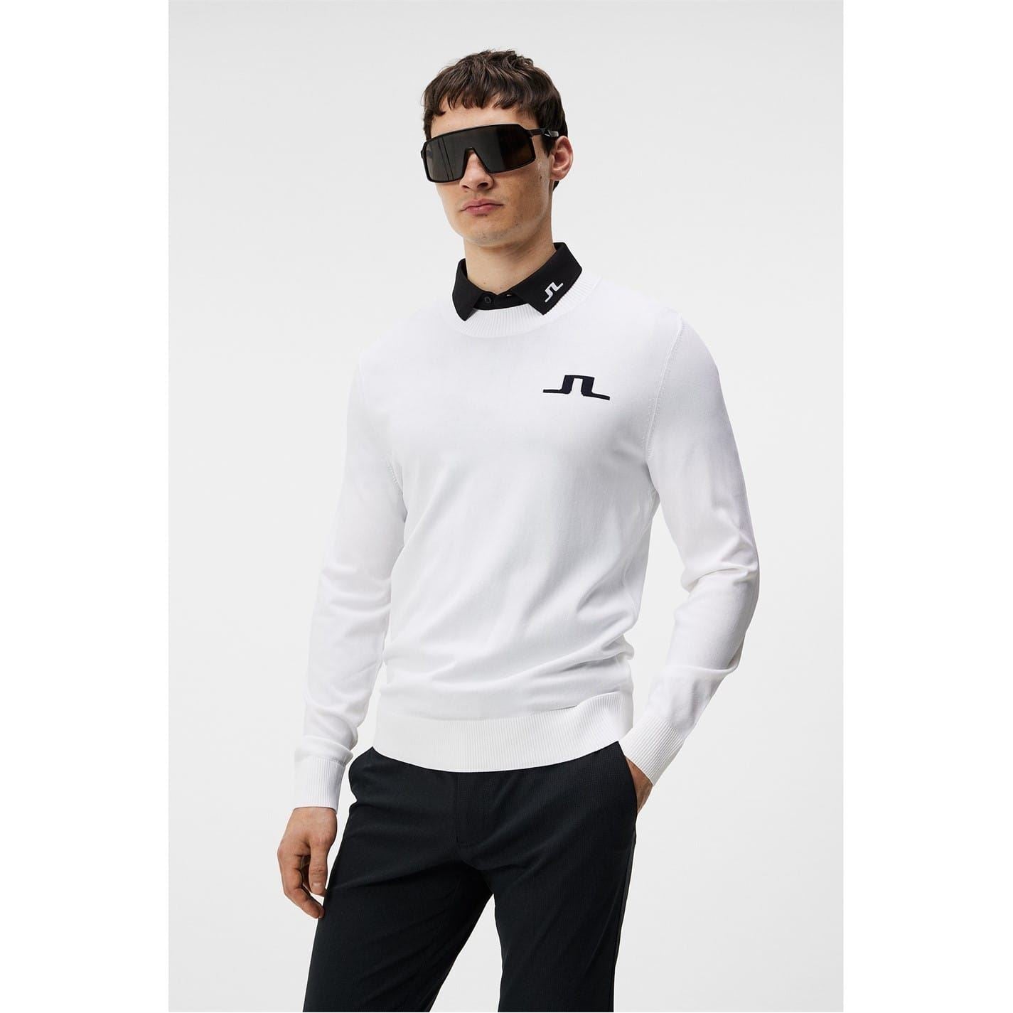 J Lindeberg Crew Neck Regular Fit Sweater