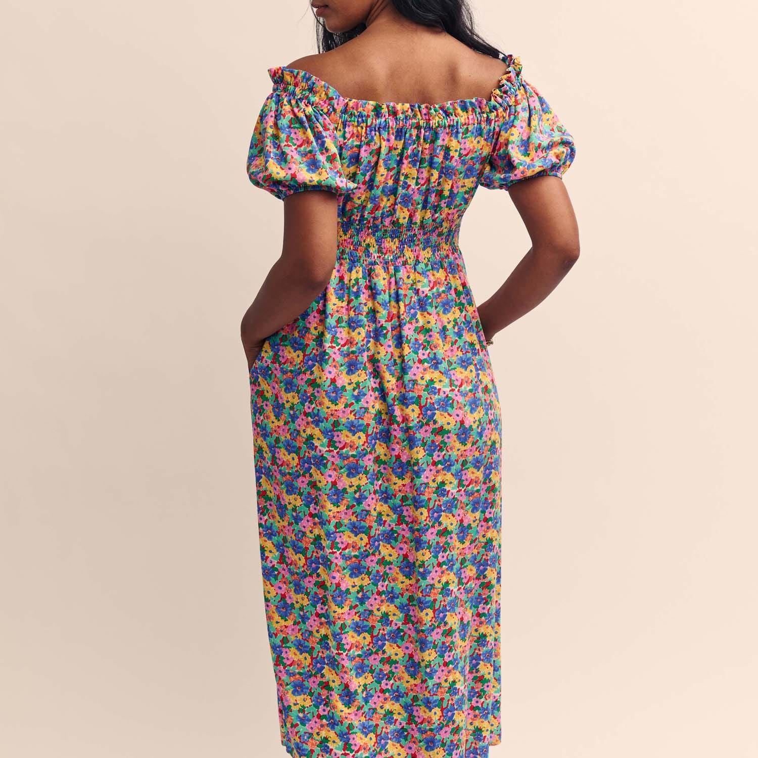 Nobodys Child Genevieve Floral Midi Dress