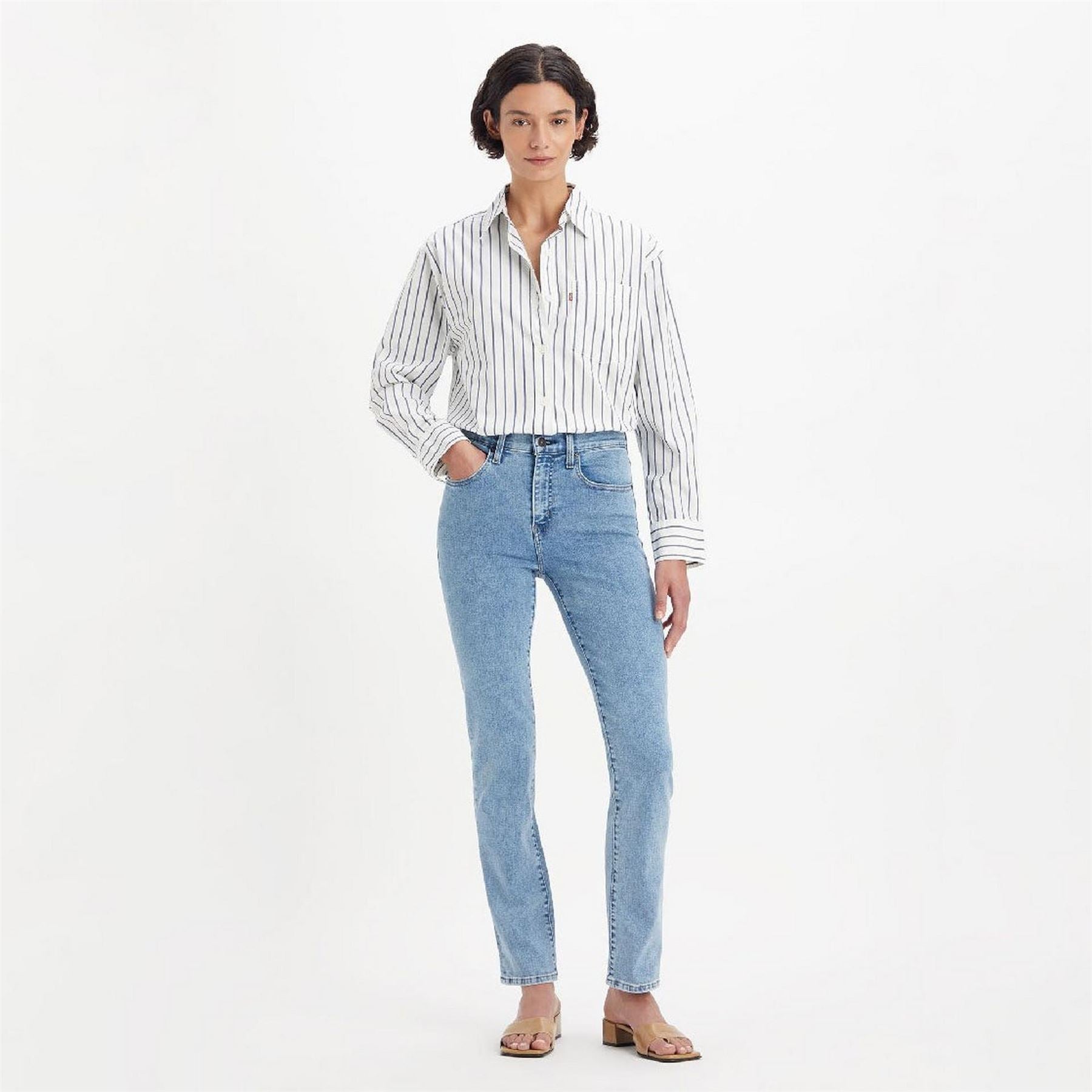 Levis 724 High Rise Straight Night I