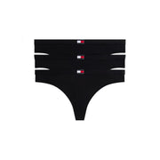Tommy Hilfiger 3 Pack Solid Patterned Thong