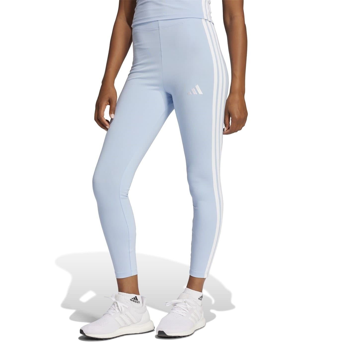 adidas Womens Essentials 3 Stripe Leggings