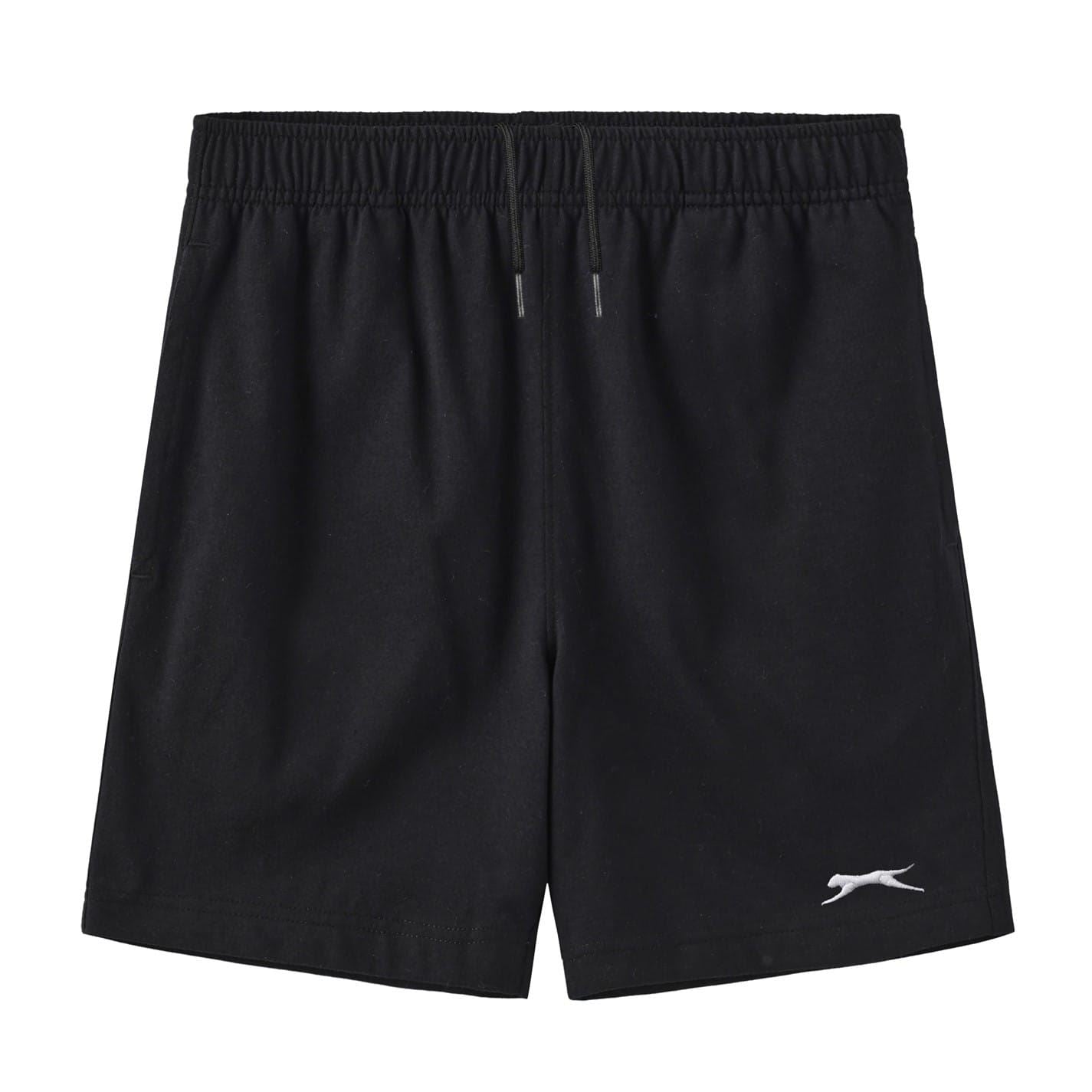 Slazenger Logo Sweat Shorts with Elasticated Waistband