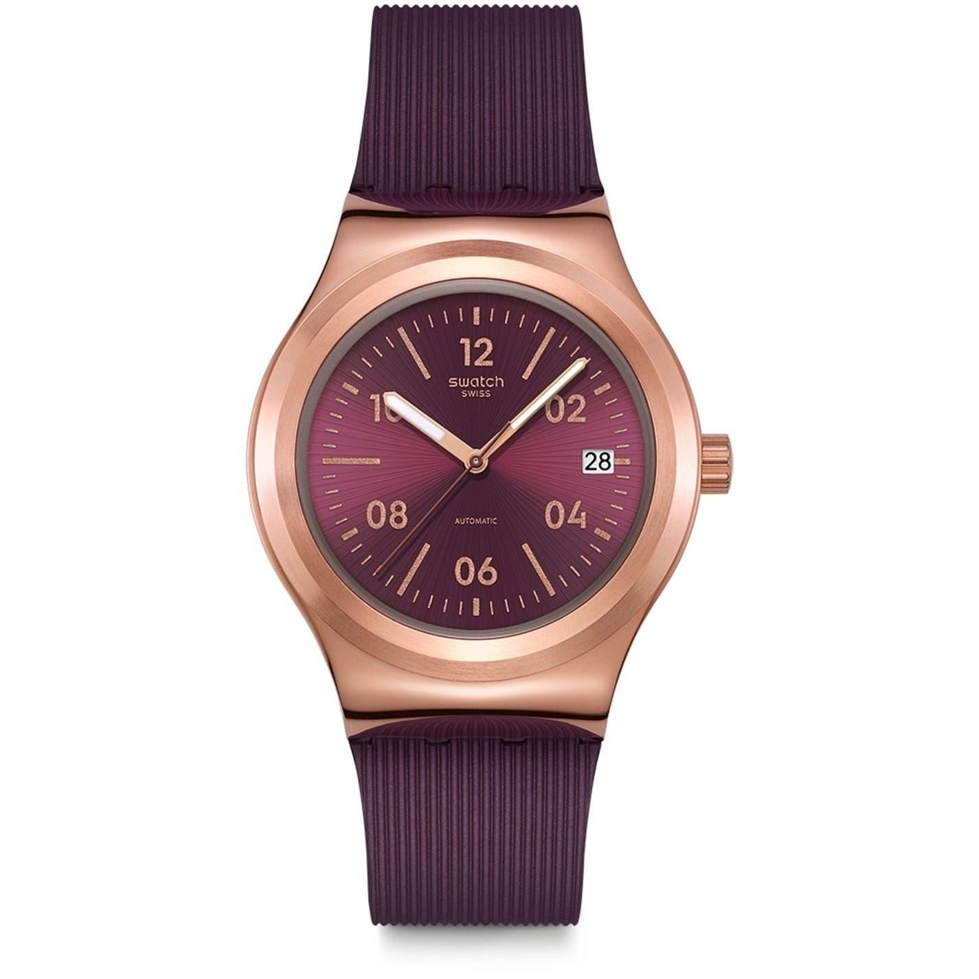 Swatch Sistem 51 Irony 52 Rubber Strap Analogue Watch