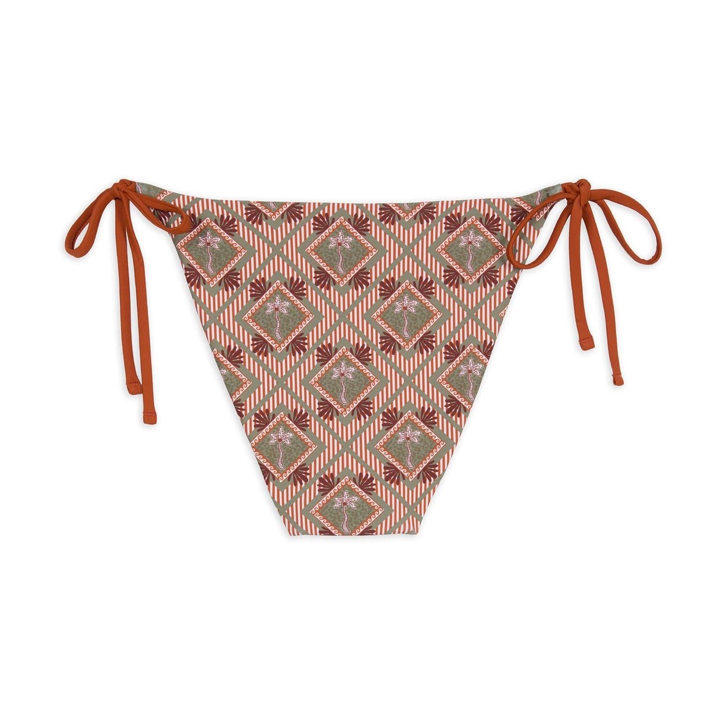 Chelsea Peers Geometric Patterned Tie Bikini Bottoms
