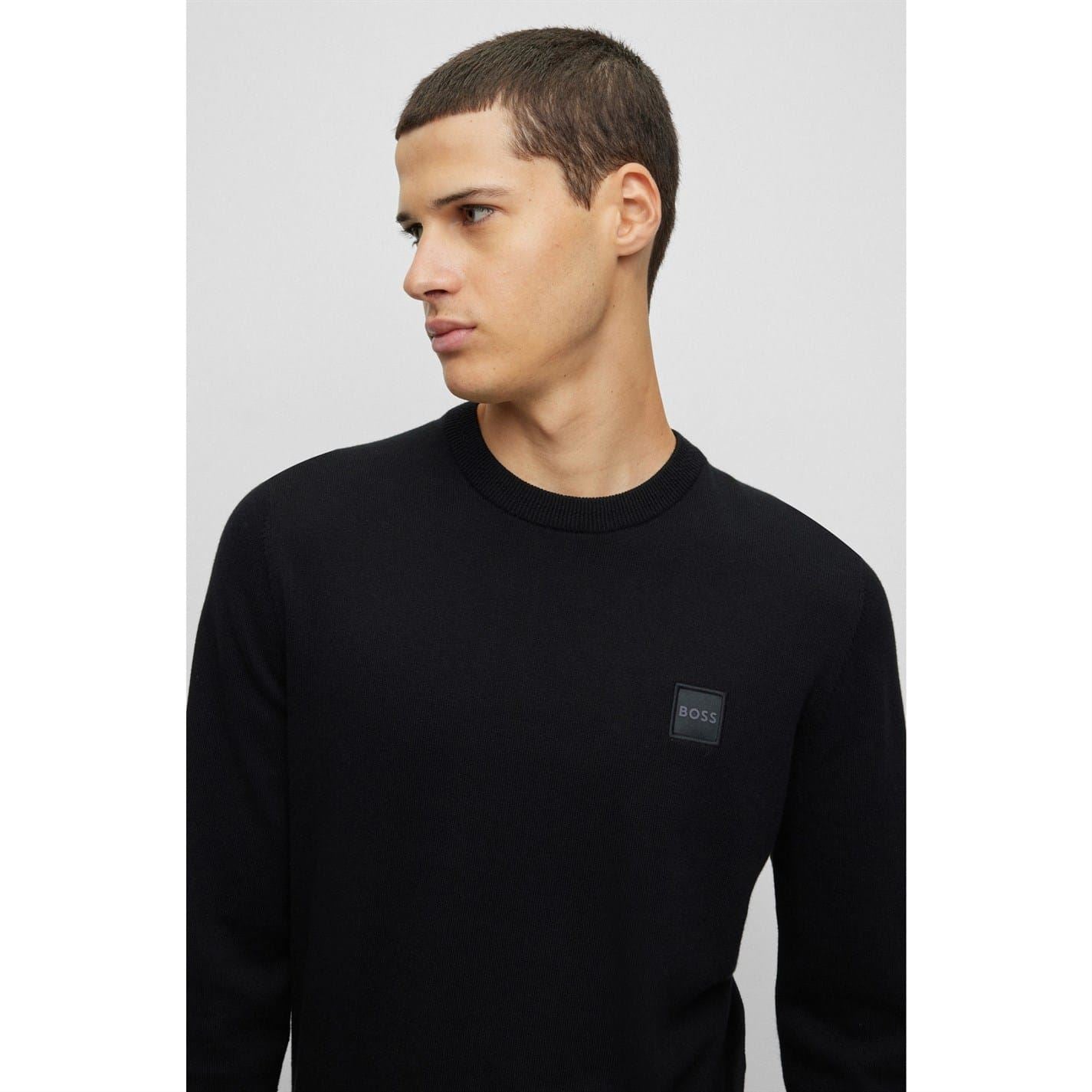 Boss Mens Kanovano Crew Neck Jumper