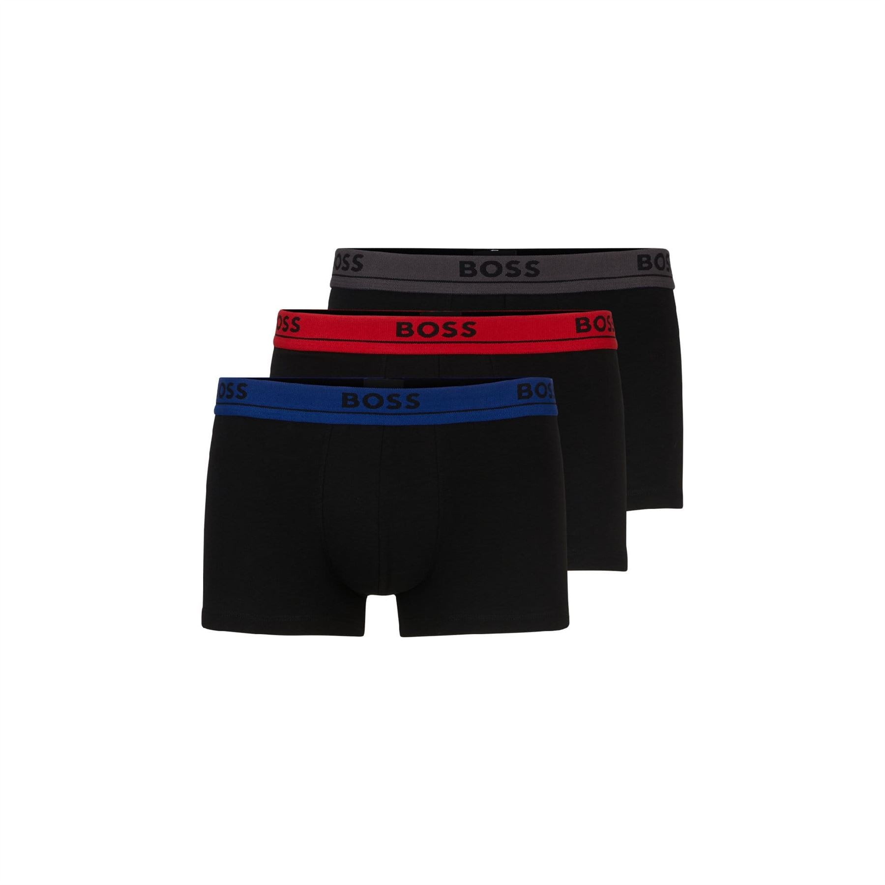 Hugo Boss 3 Pack of Logo Trunks