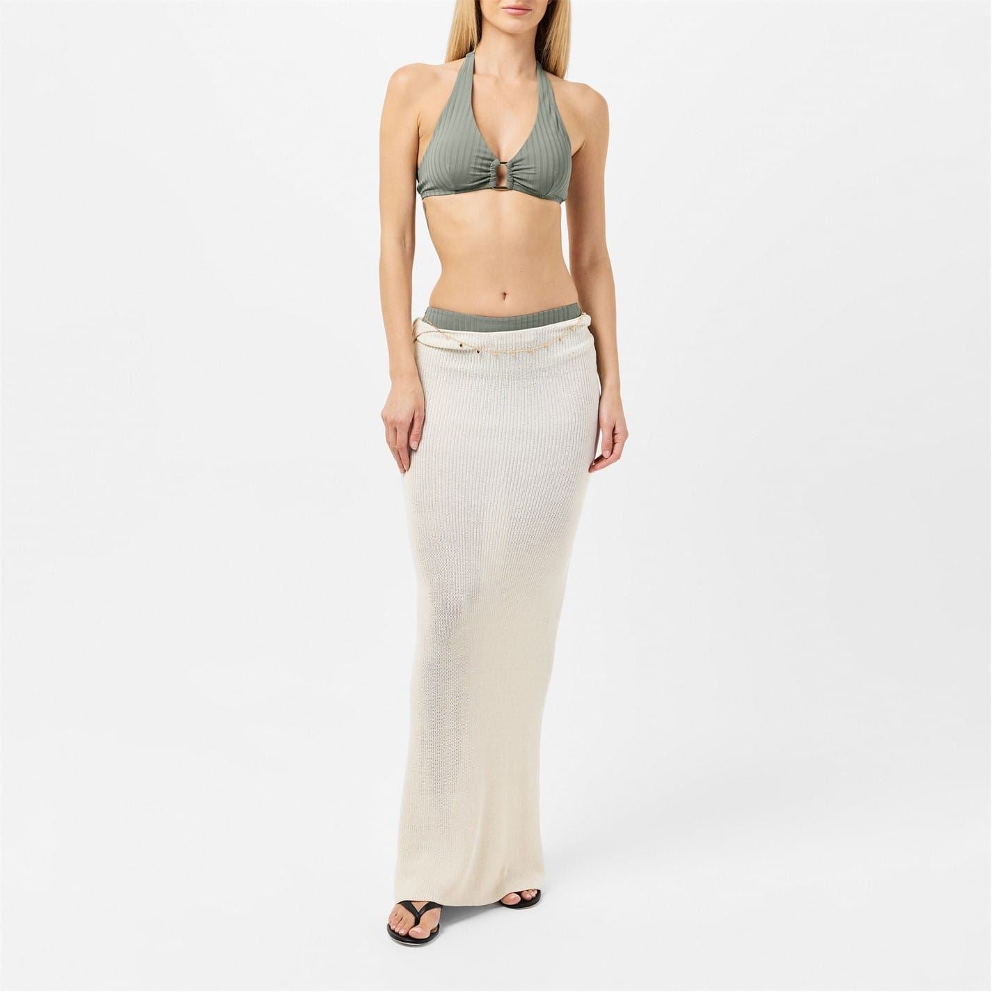 Chelsea Peers Triangle Bikini Top with Tie Closure