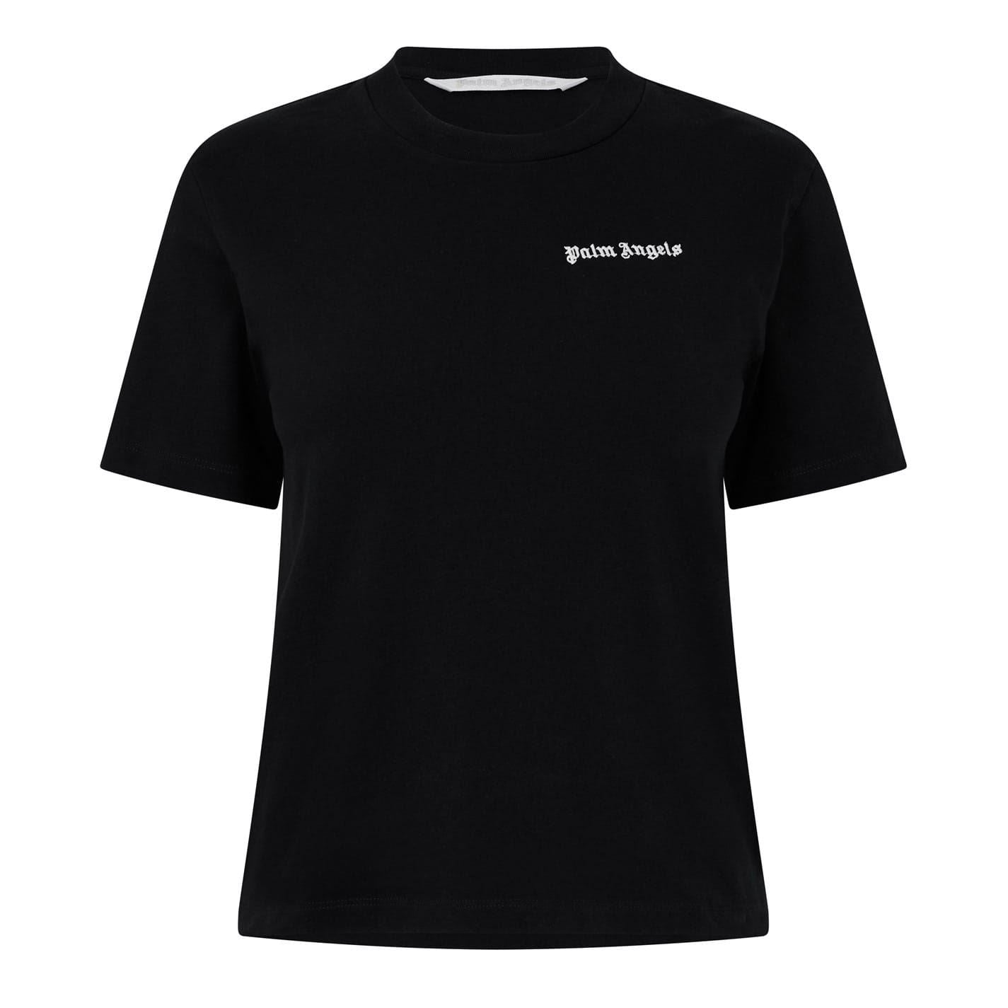Palm Angels Embroidered Logo T-Shirt