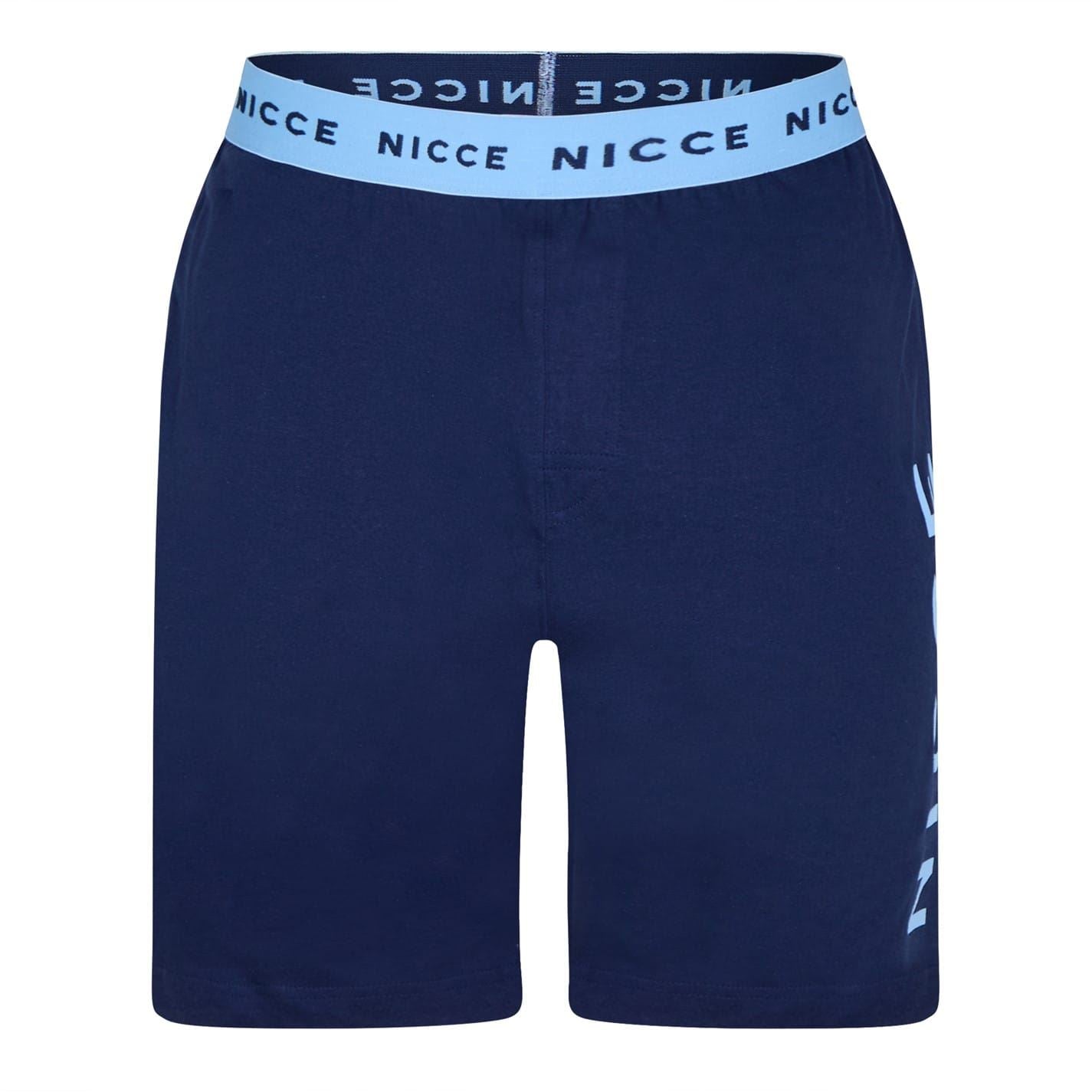 NICCE Carter Lettering Pyjama Shorts