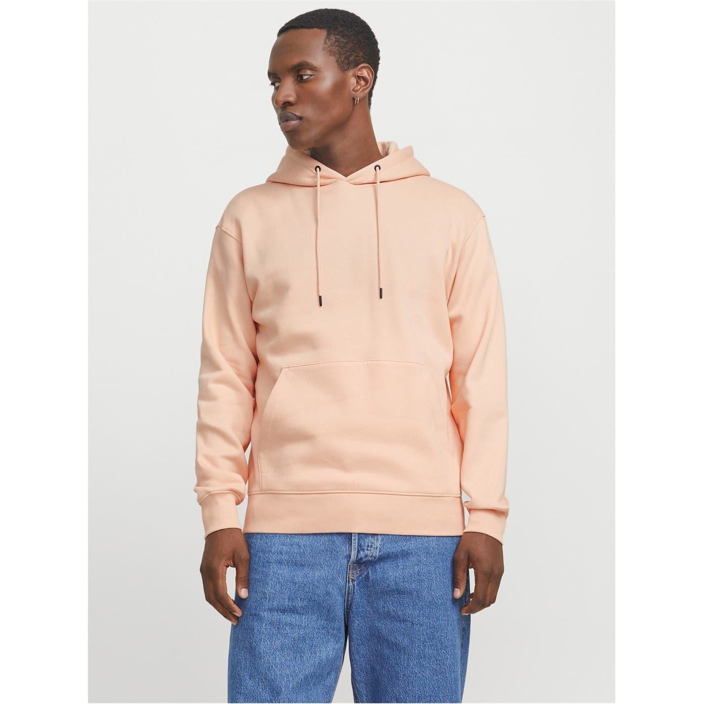 Jack and Jones Regular Fit Hooded Neck Kangaroo Pocket Sweatshirt