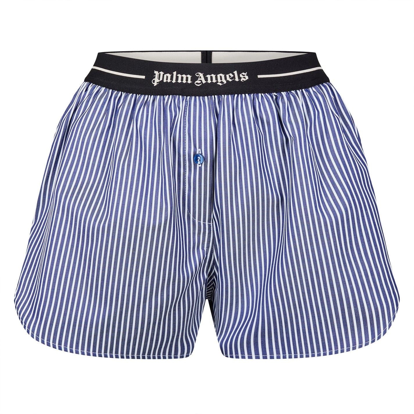 Palm Angels Stripe Casual Shorts