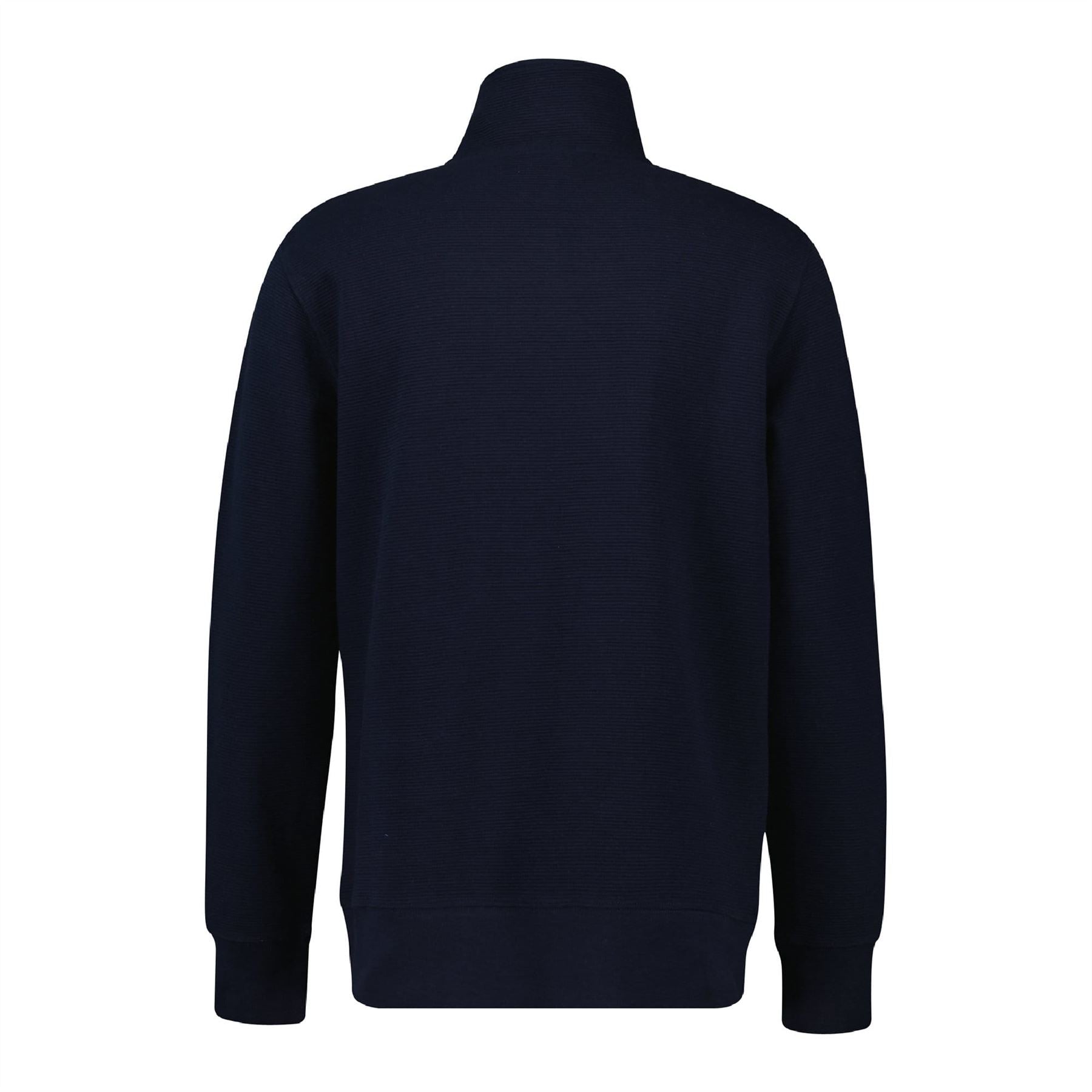 Gant Textured Half-Zip Sweatshirt