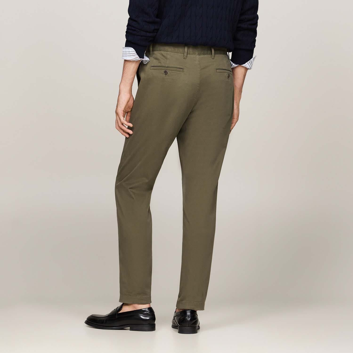Tommy Hilfiger Denton Printed Straight-Fit Chinos