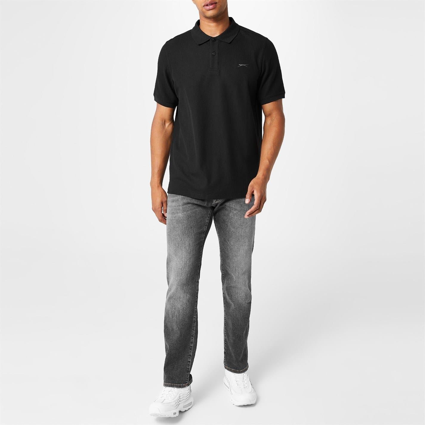 Slazenger Mens Plain Polo Shirt