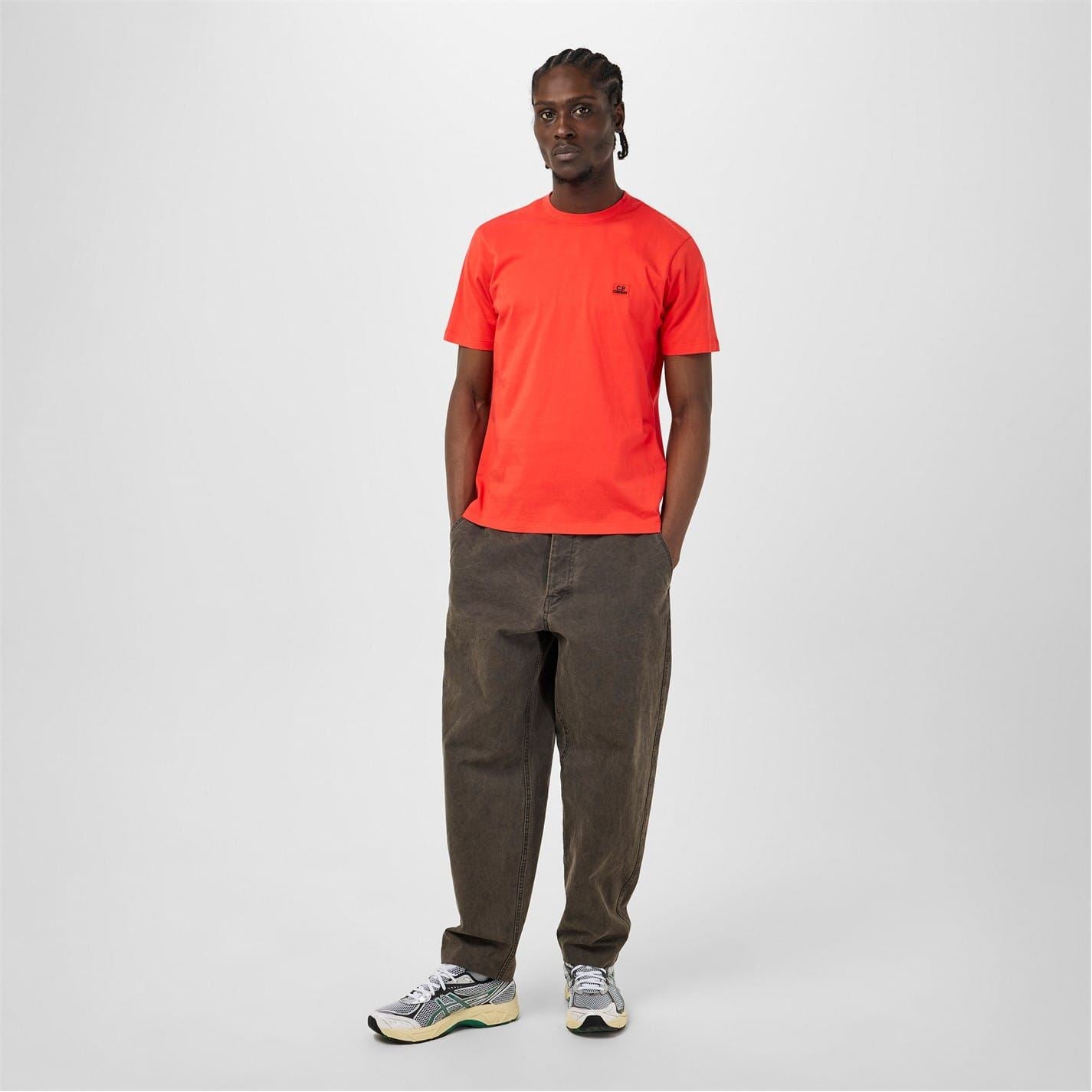 C.P. Company Embroidered Logo T-Shirt