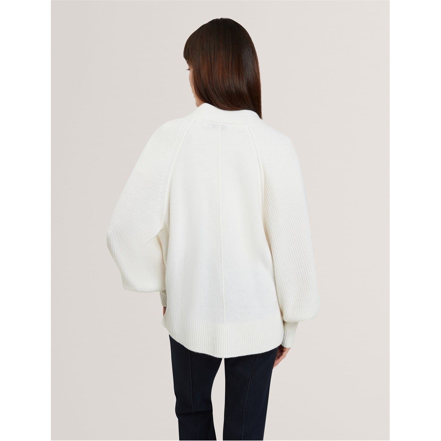 Ted Baker V-Neck Long Sleeve Raglan Sweater