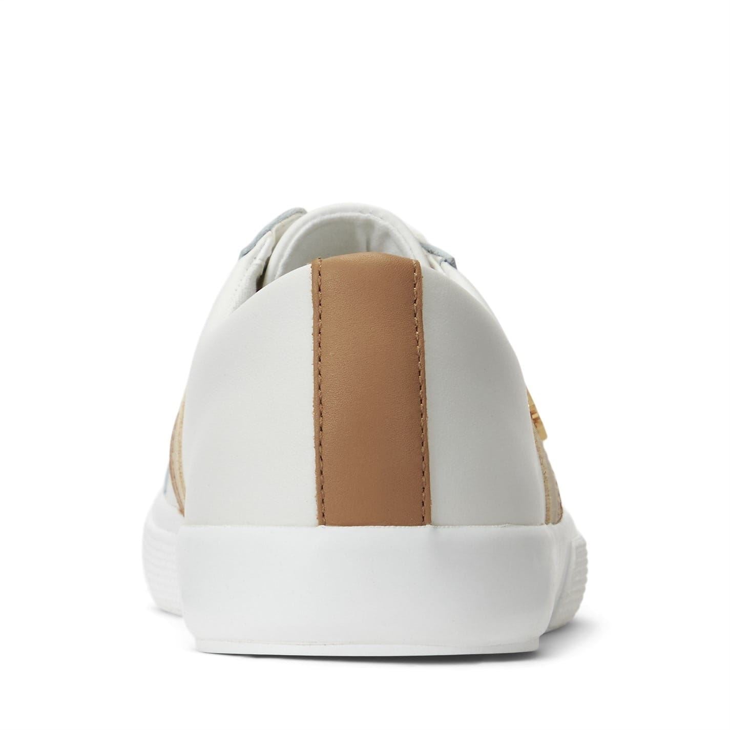Lauren by Ralph Lauren Janson Leather Court Trainers