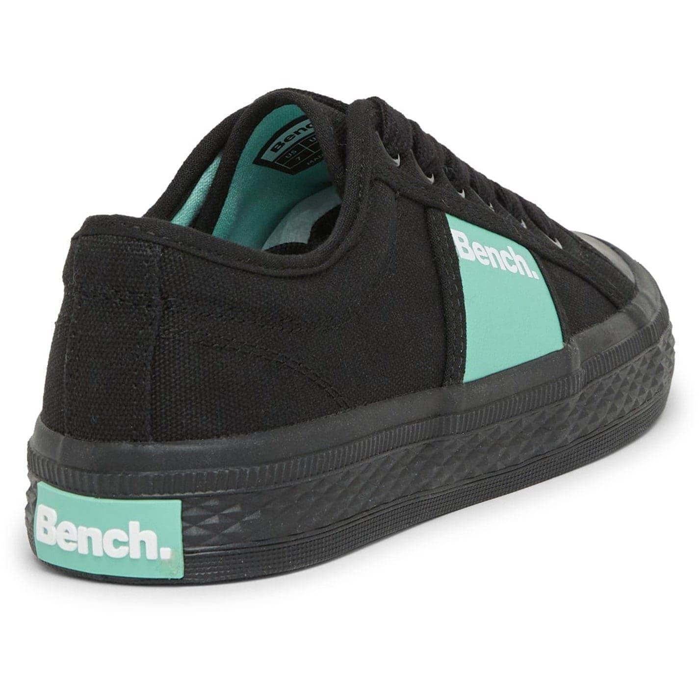 Bench Vicky Canvas Low Top Sneakers with Lettering