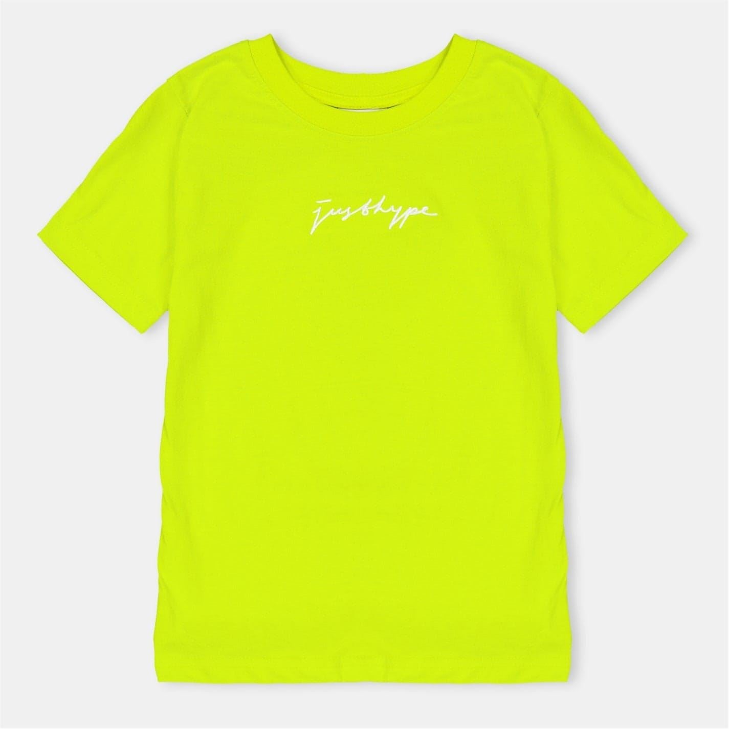 Hype Regular Fit Lettering Crew Neck T-Shirt