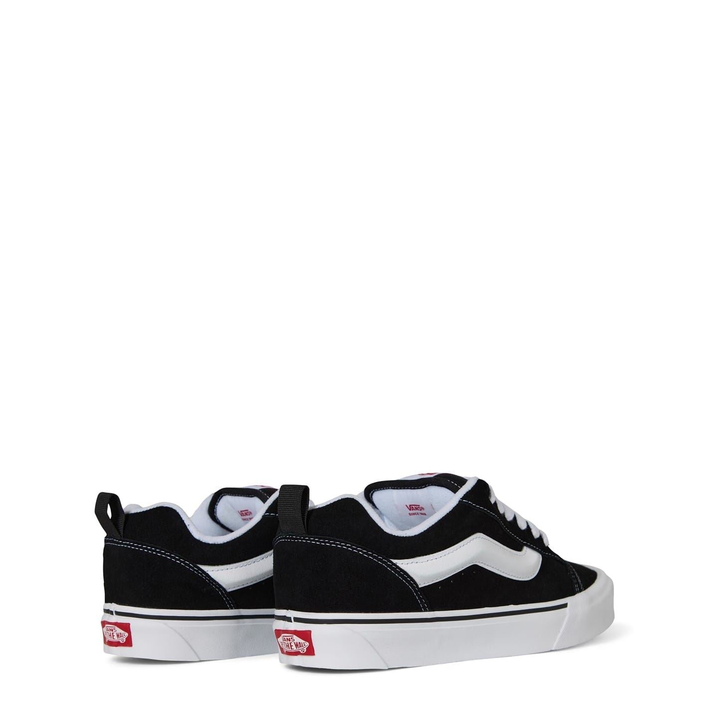 Vans Skool Black True White Canvas Low Top Sneakers