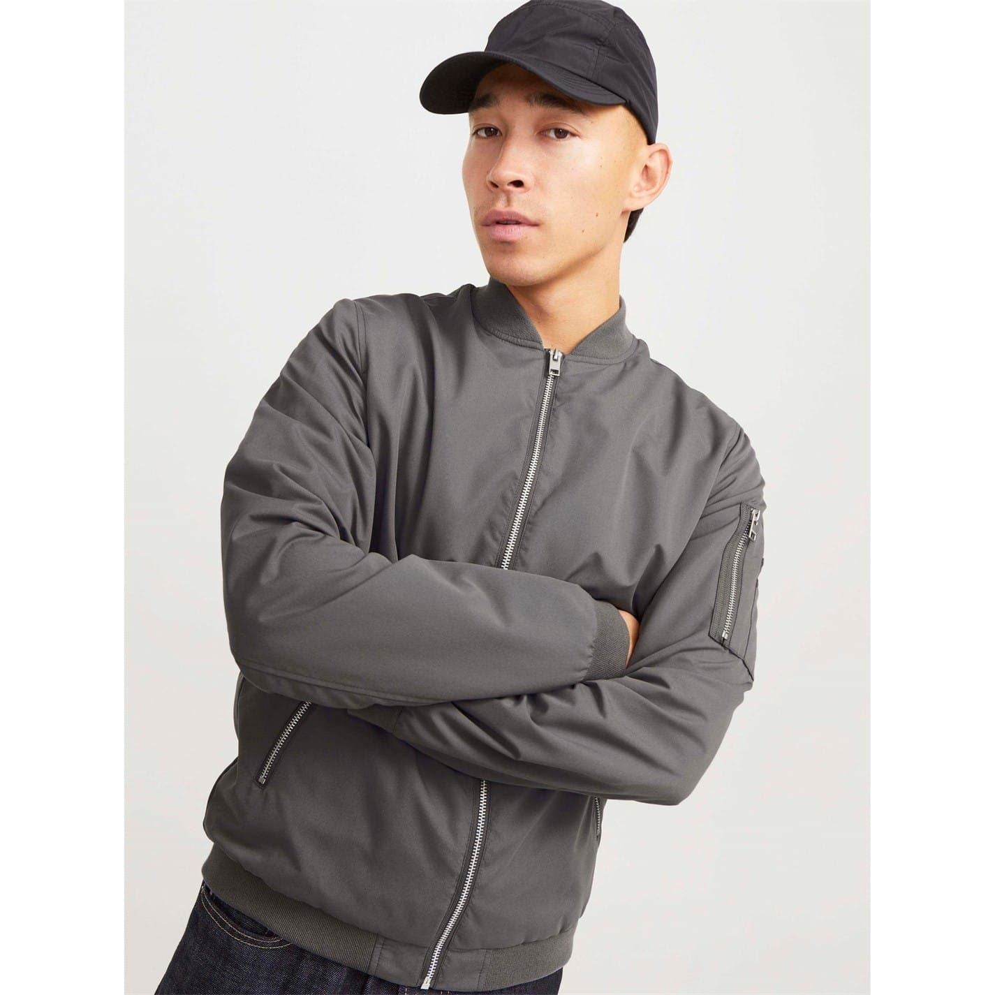 Jack and Jones Mens Rush Bomber Jacket