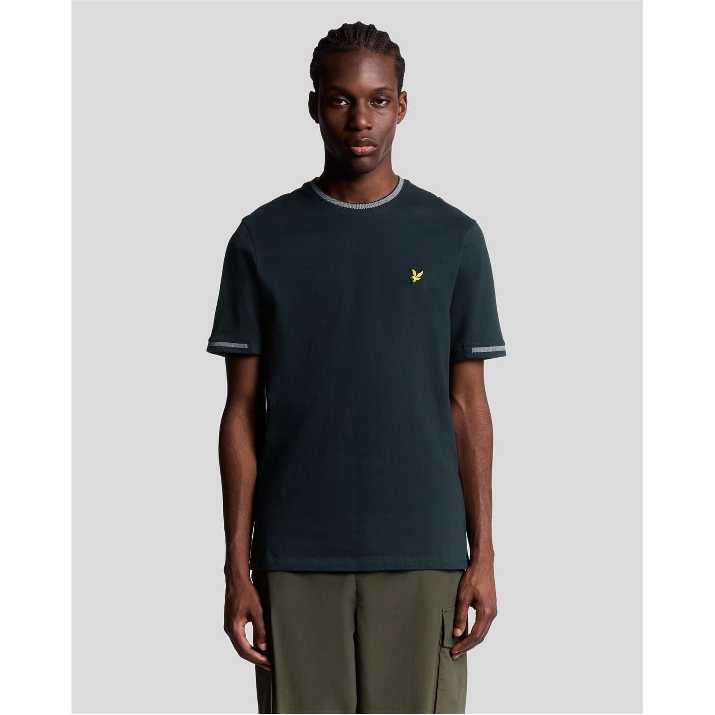 Lyle And Scott Eagle Logo Crew Neck Short Sleeve T-Shirt